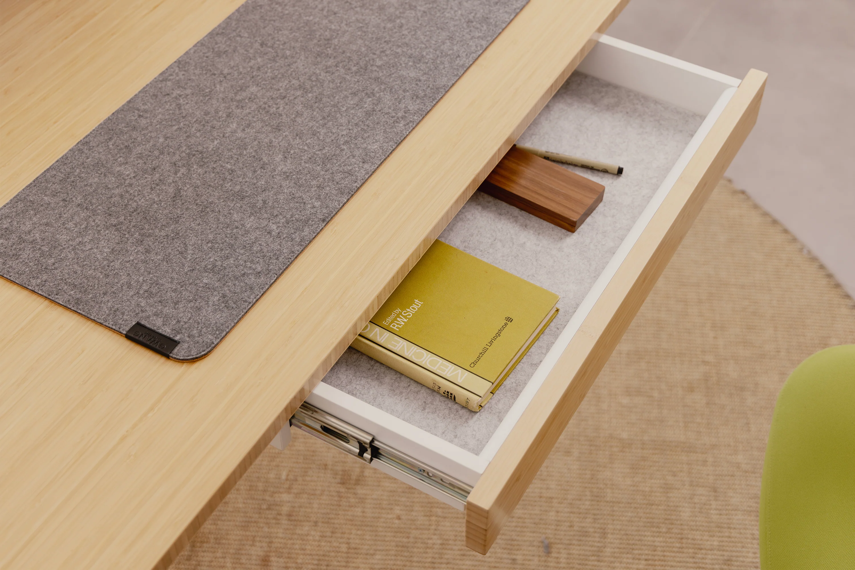Integrated Drawer Keyboard Tray - Image 14