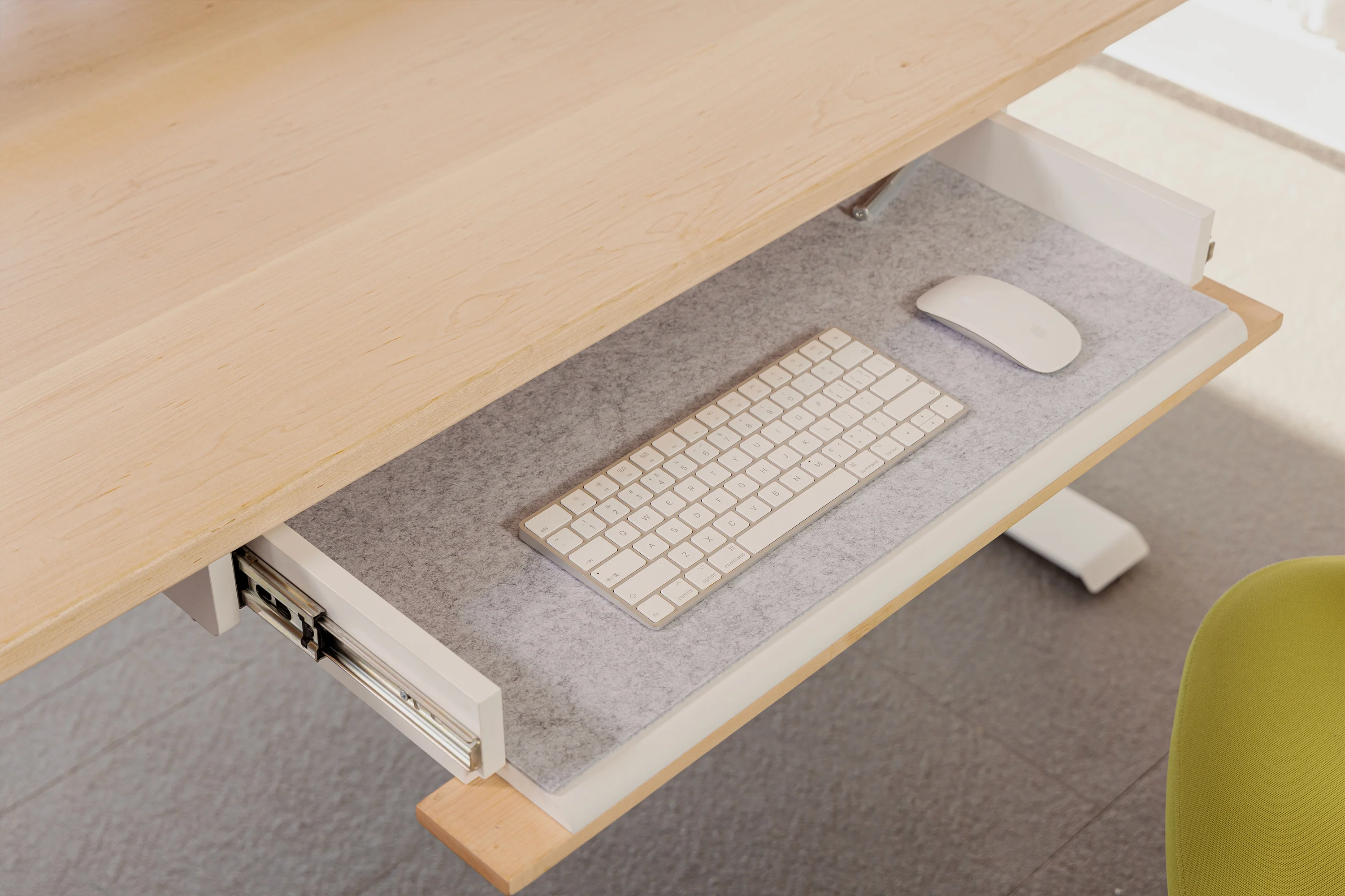 Integrated Drawer Keyboard Tray - Image 22