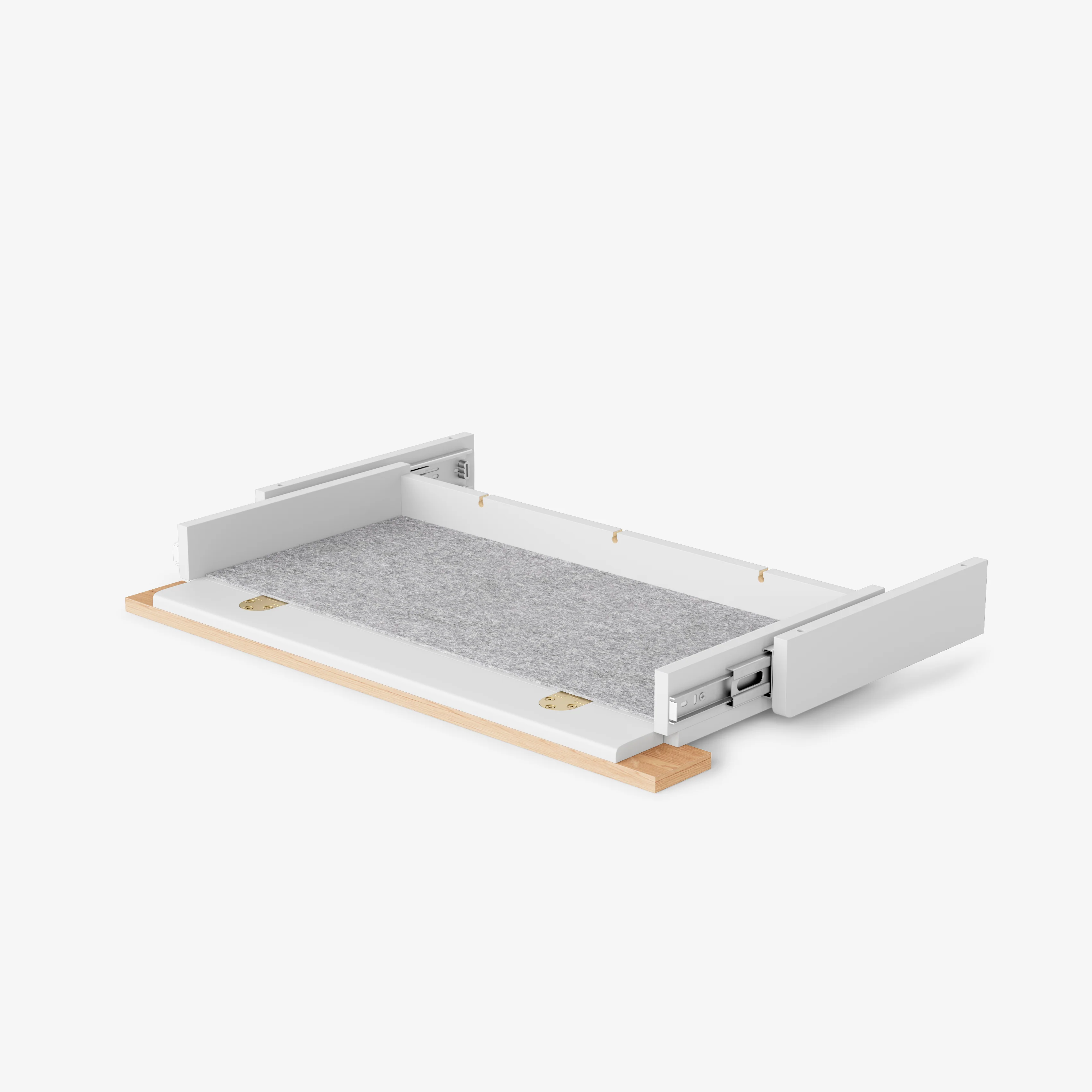 Integrated Drawer Keyboard Tray - Image 23