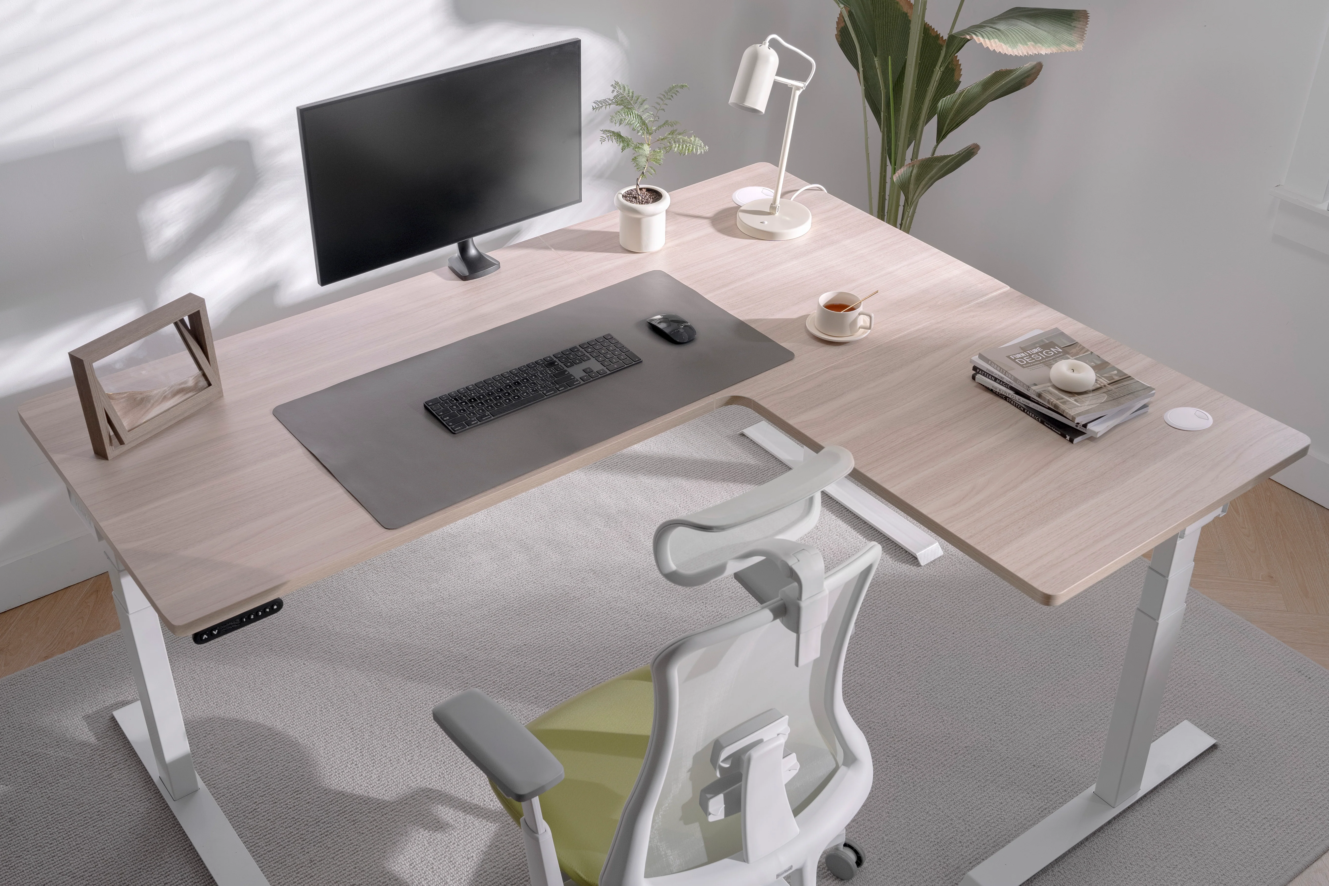 Vernal L-Shaped Standing Desks - Image 14