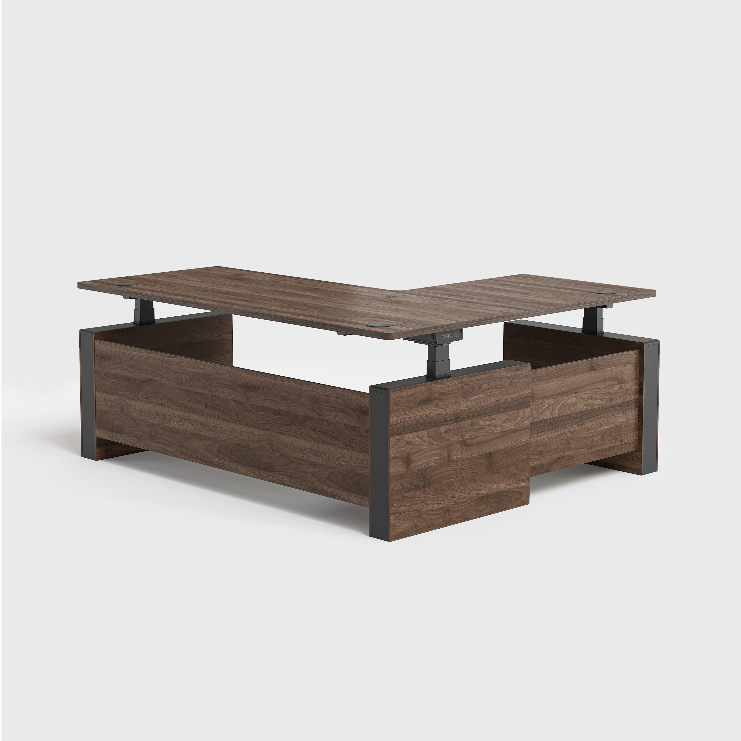 Vernal L-shaped Executive Standing Desks - Image 11