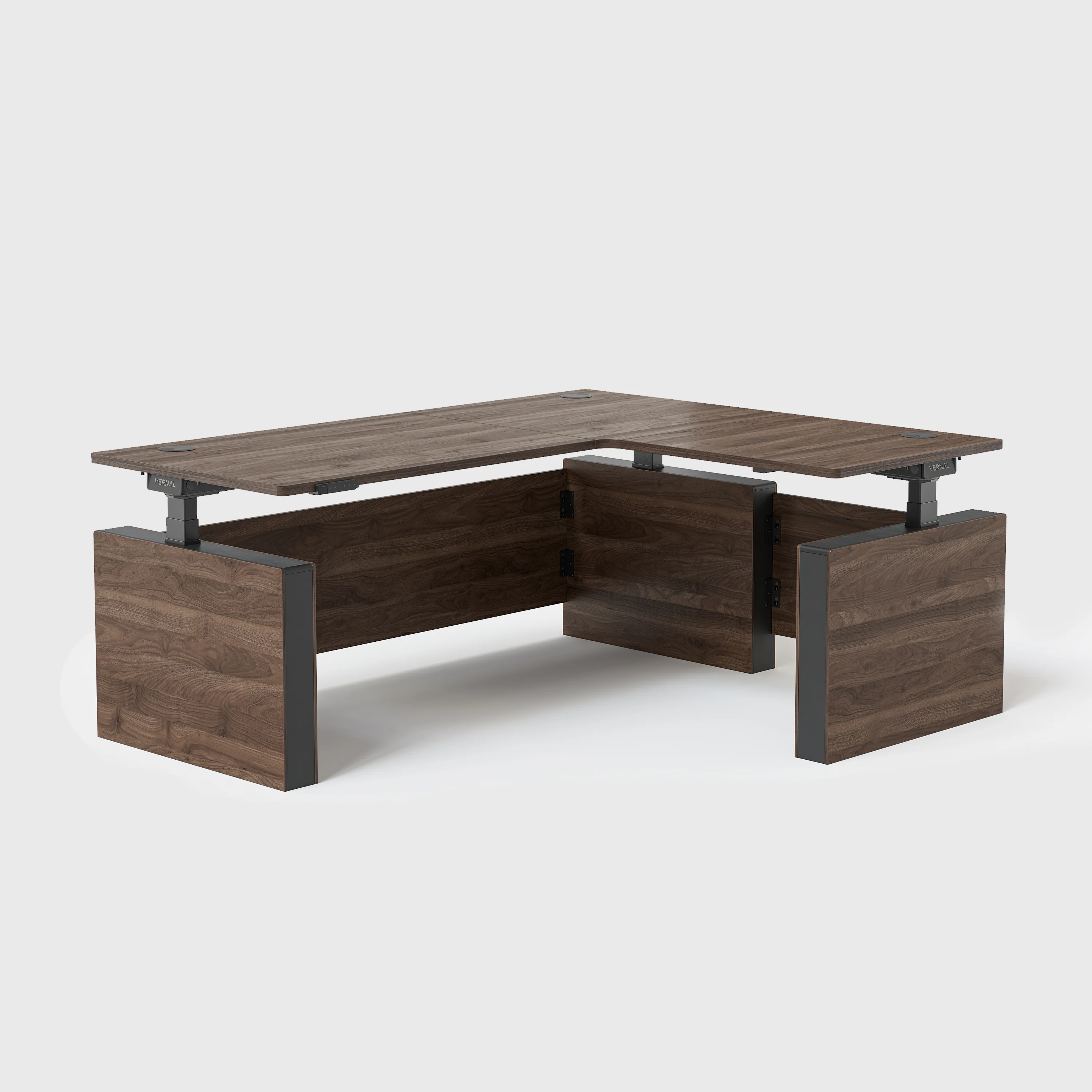 Vernal L-shaped Executive Standing Desks - Image 13
