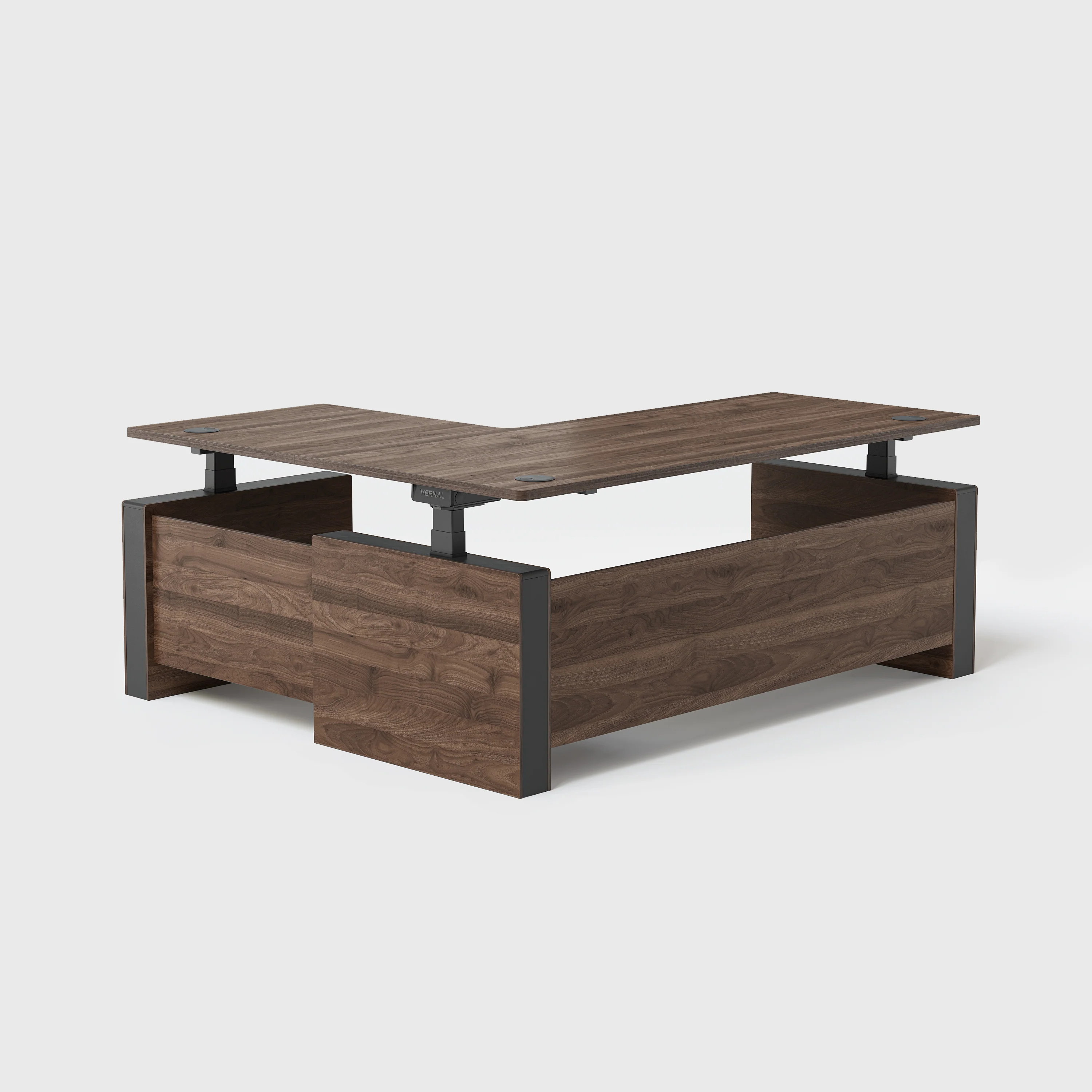 Vernal L-shaped Executive Standing Desks - Image 15