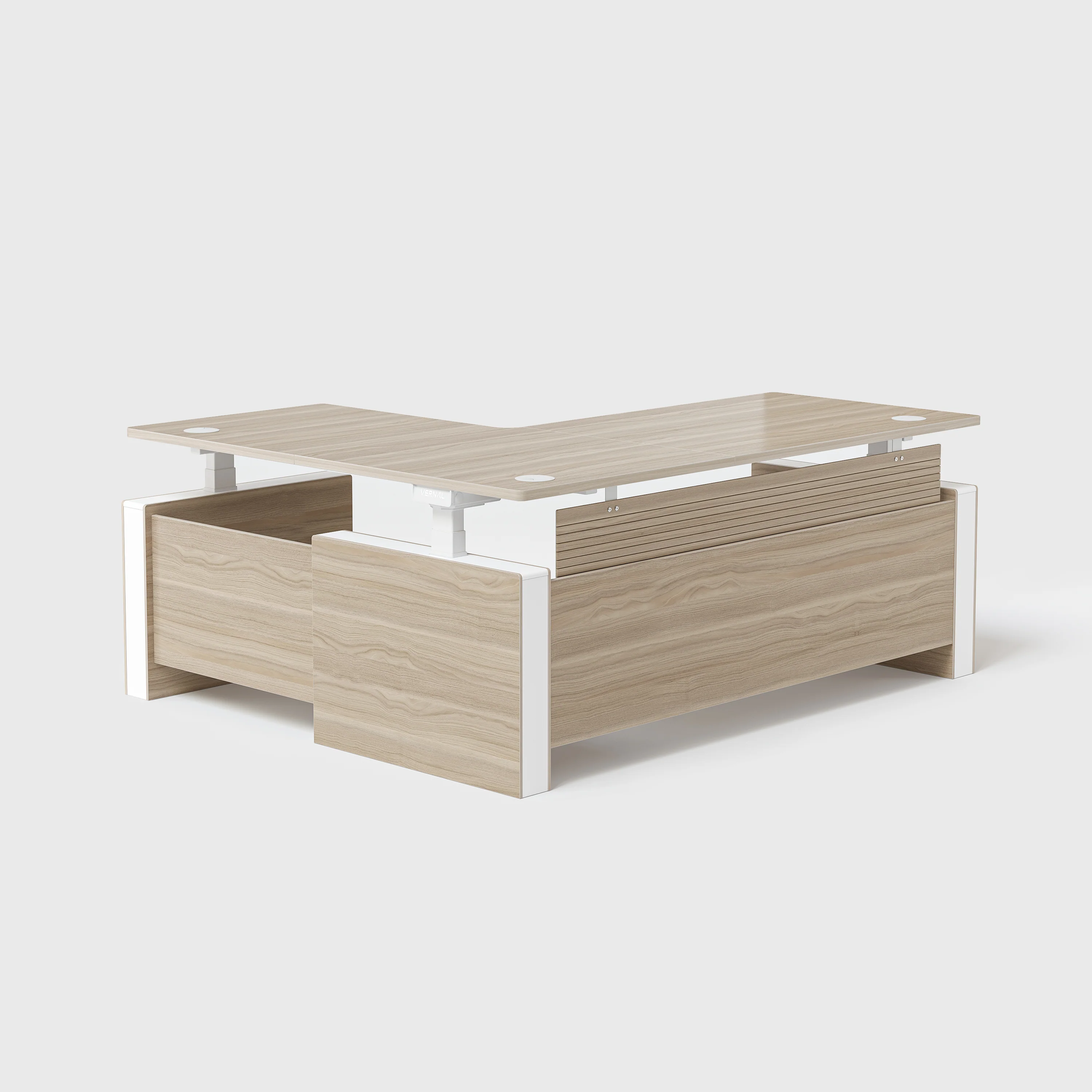 Vernal L-shaped Executive Standing Desks - Image 17