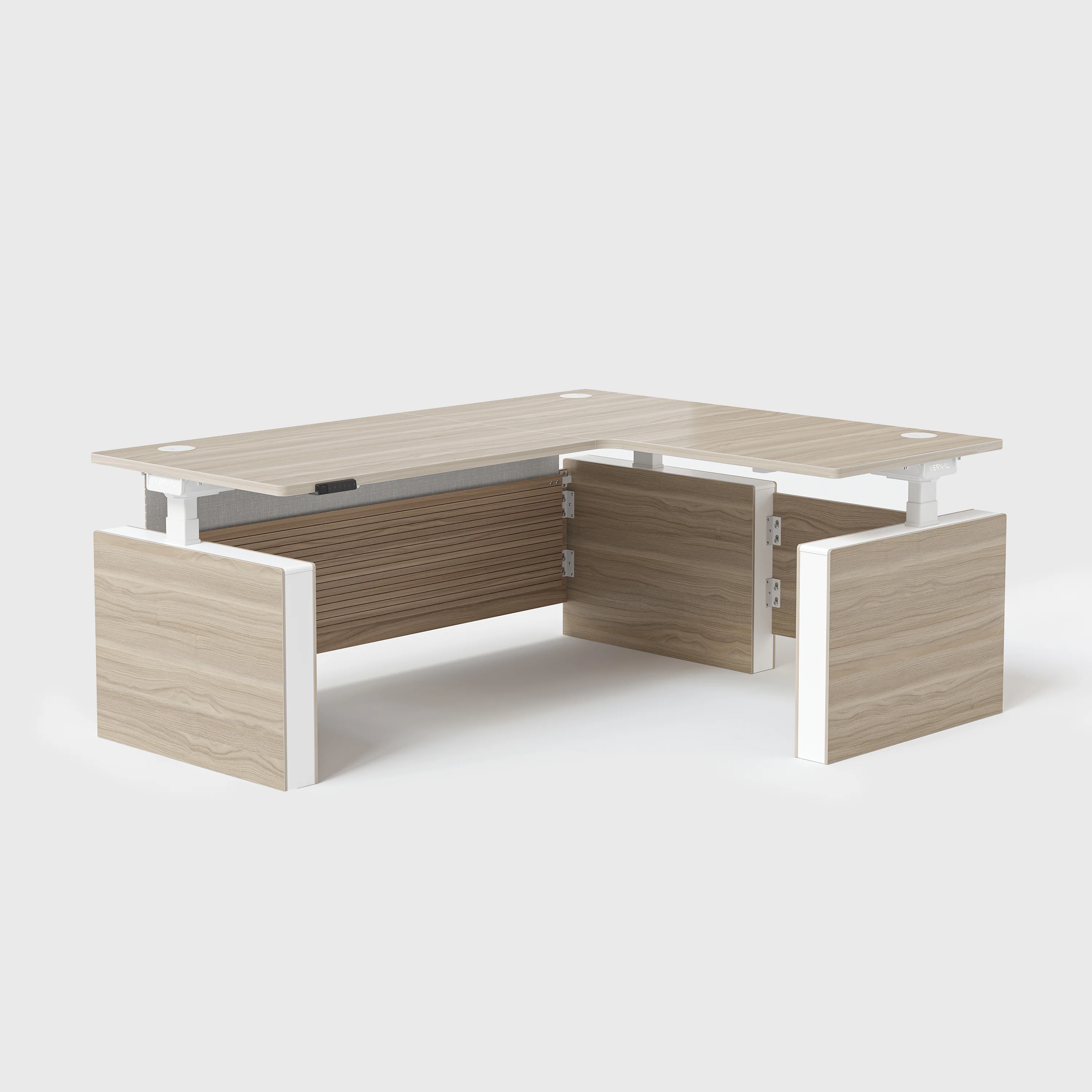 Vernal L-shaped Executive Standing Desks - Image 19
