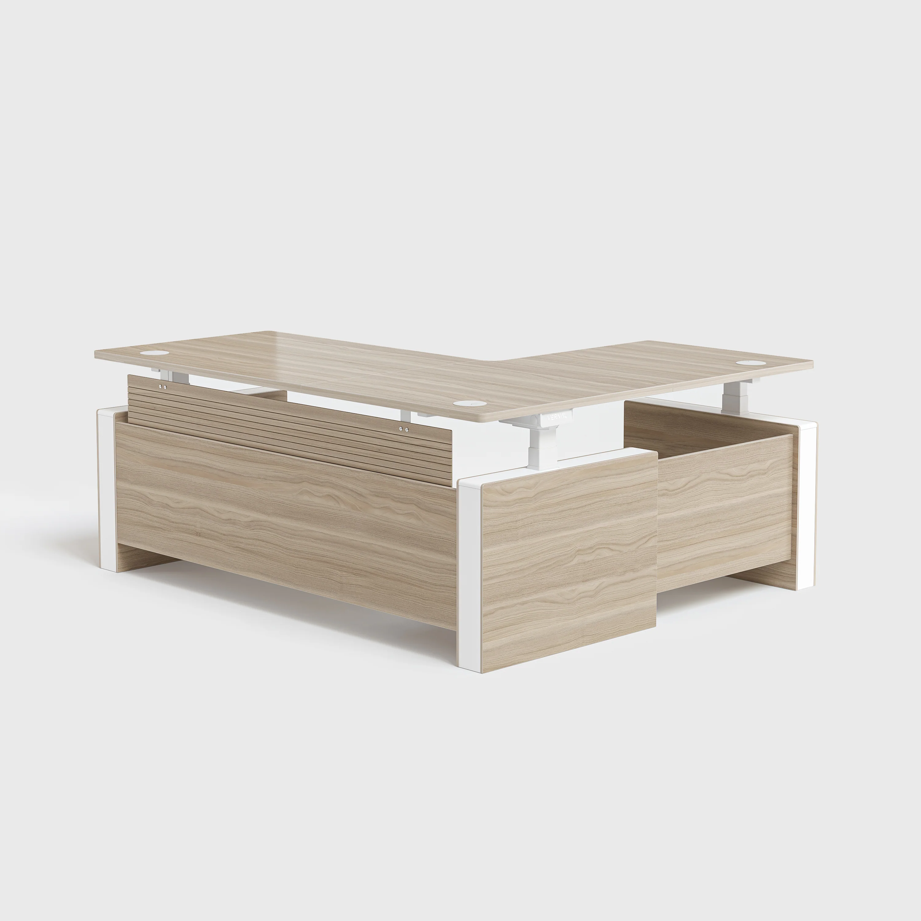 Vernal L-shaped Executive Standing Desks - Image 21