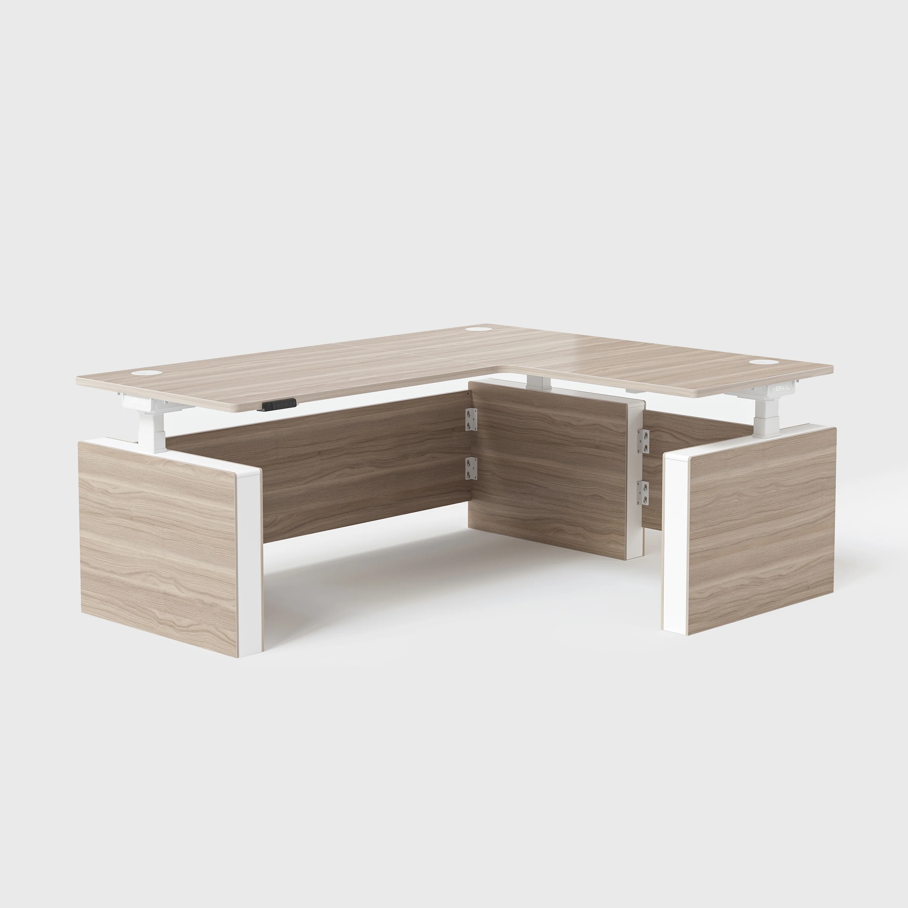 Vernal L-shaped Executive Standing Desks - Image 29
