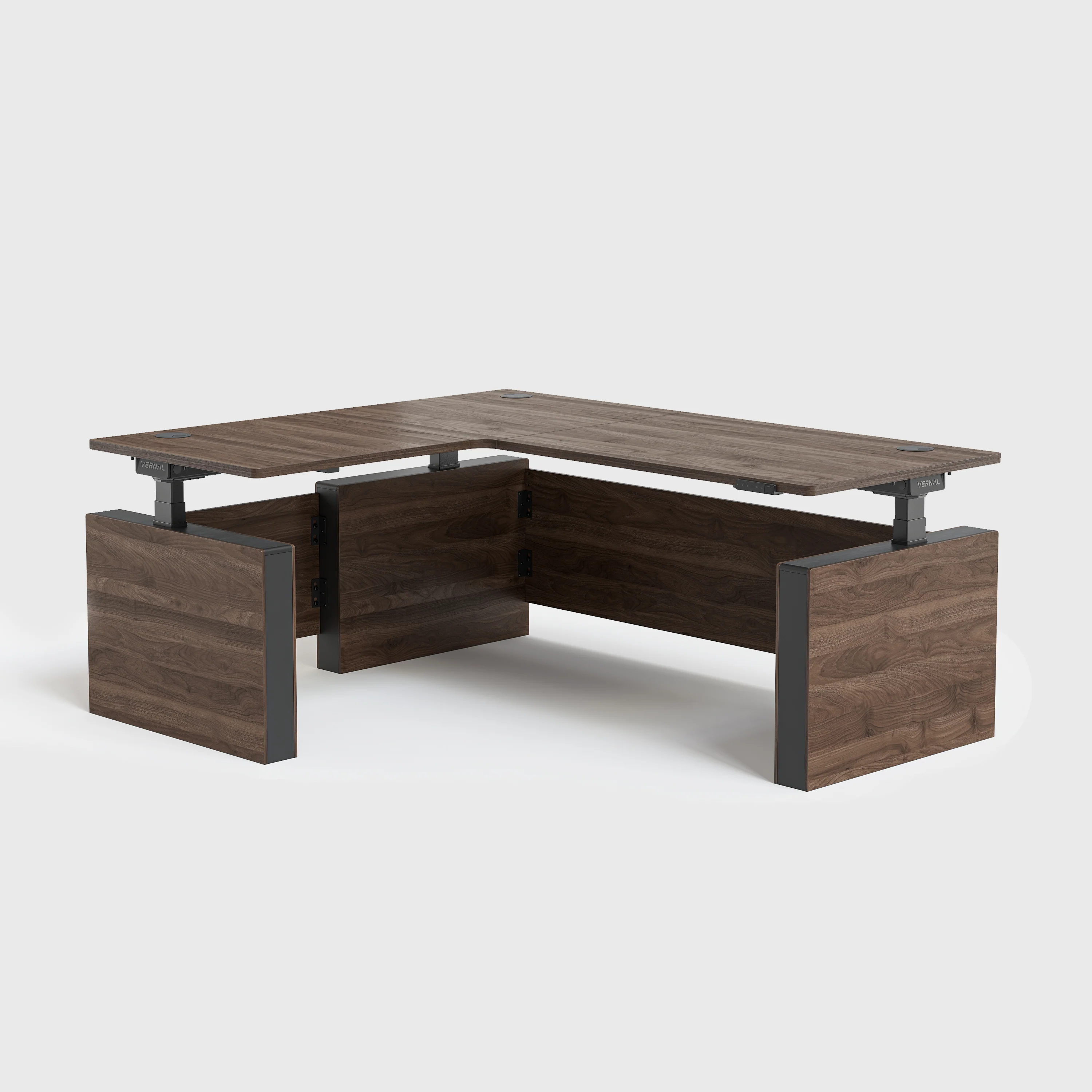 Vernal L-shaped Executive Standing Desks - Image 9