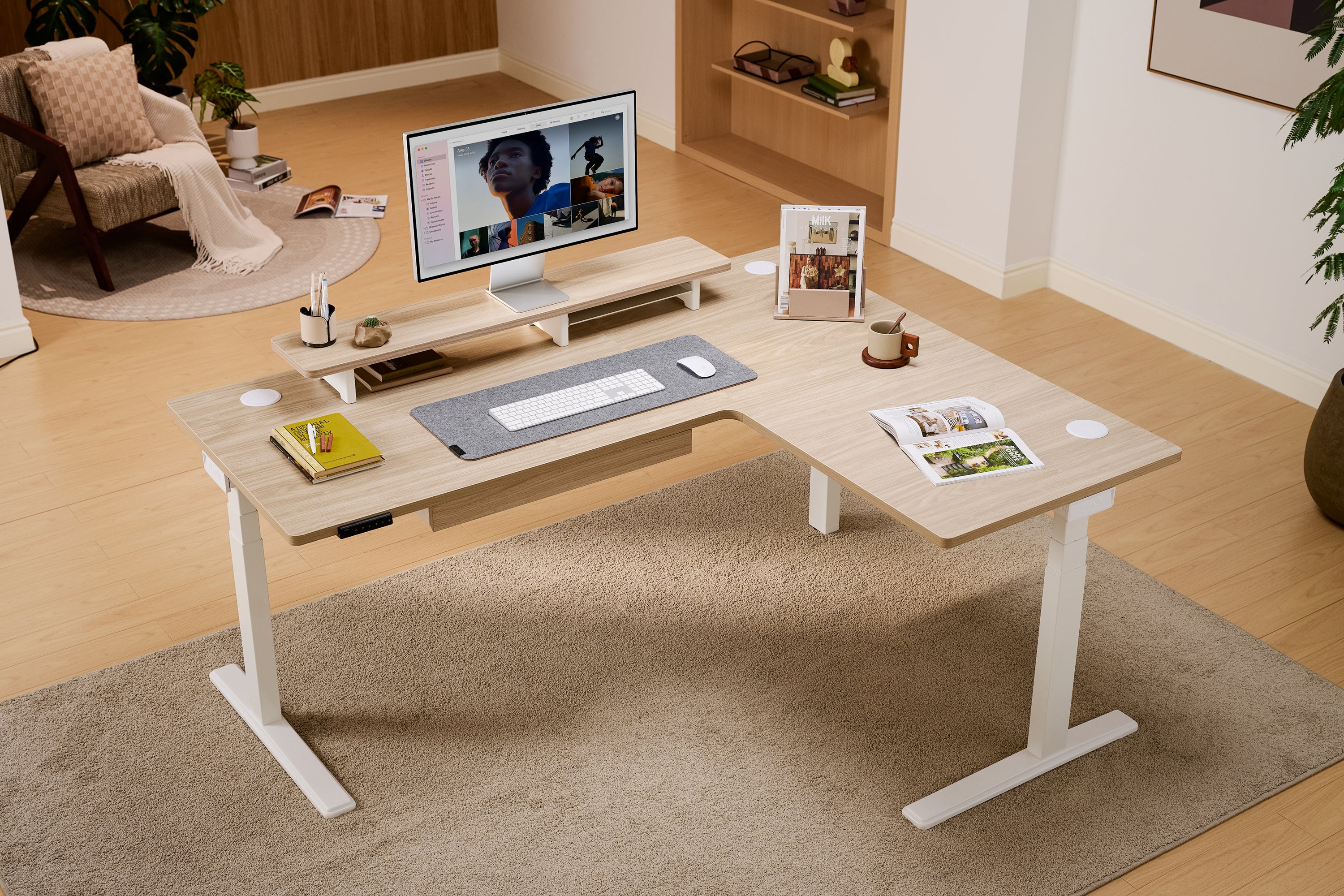 Vernal Core3 L-shaped Standing Desk - Image 18